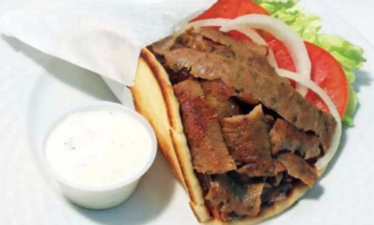 Order Gyro Sandwich  food online from Mr. Babas store, Chicago Heights on bringmethat.com
