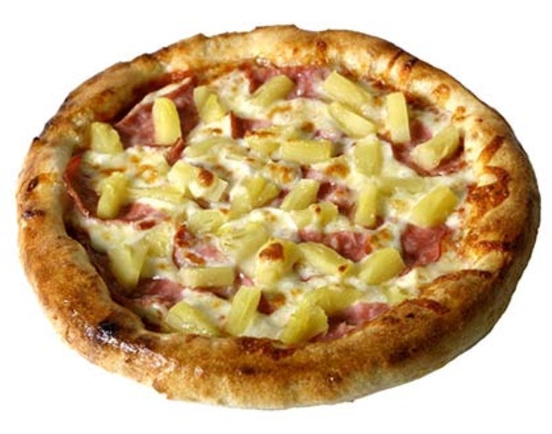Order Hawaiian Pizza - Personal 7'' (4 Slices) food online from Crispy Crust store, Los Angeles on bringmethat.com