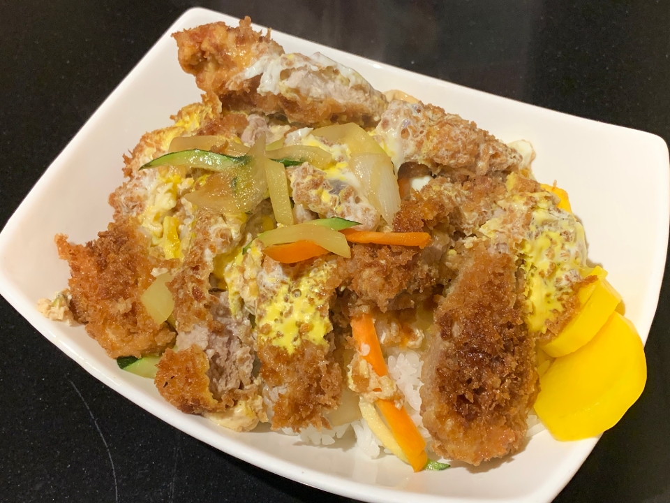 Order Pork Katsudon food online from Sushi Too store, Pittsburgh on bringmethat.com
