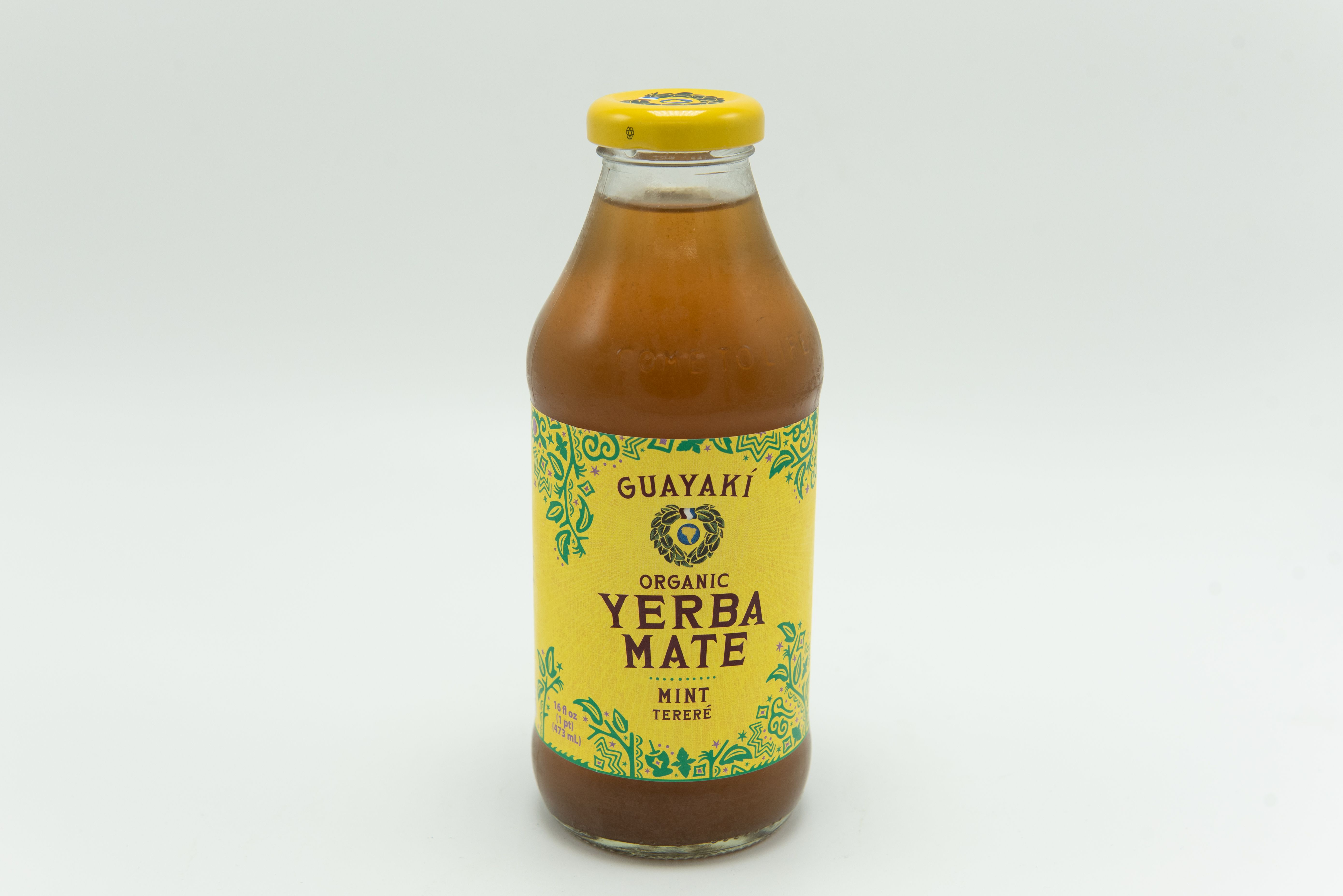 Order GUAYAKI Yerba matte | mint terere 16oz bottle  food online from Sandpiper Liquors store, Summerland on bringmethat.com