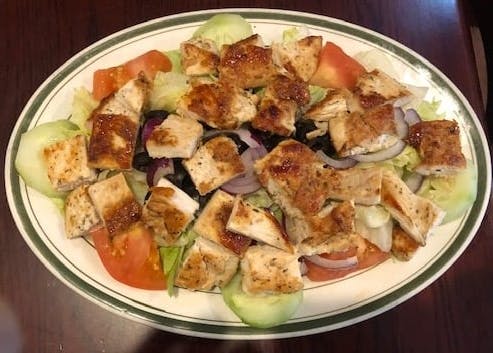 Order Buffalo Chicken Salad - Small food online from Mulberry Street Pizza store, Newark on bringmethat.com