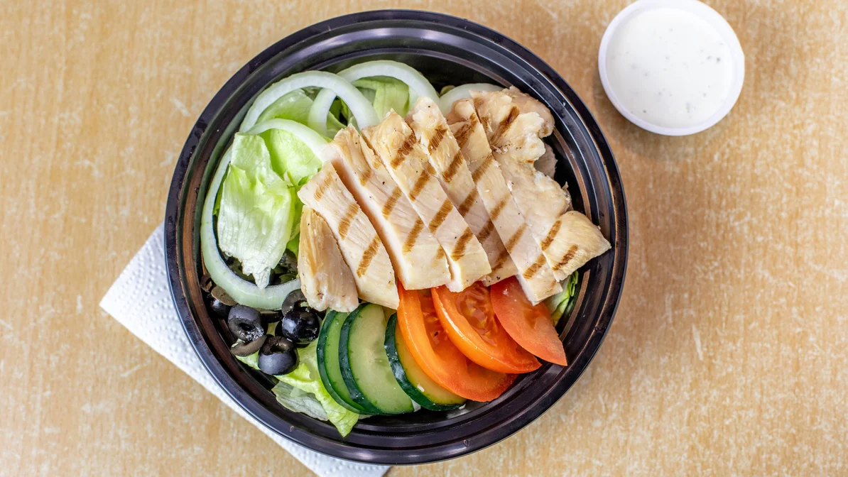 Order Grilled Chicken Salad food online from Wing Factory store, Tucson on bringmethat.com