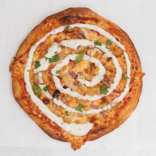 Order 10" Buffalo Pizza food online from Red House Pizza store, San Diego on bringmethat.com