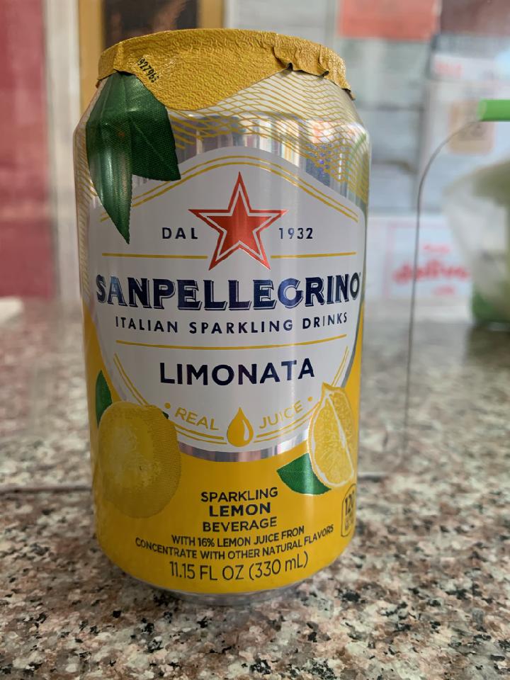 Order Sanpellegrino Italian Sparkling Water Lemon  food online from Tuyet Mai store, San Francisco on bringmethat.com