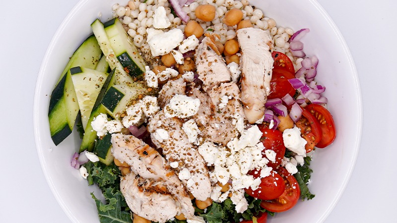 Order Za’atar Chicken food online from Greenspot Salad store, San Diego on bringmethat.com