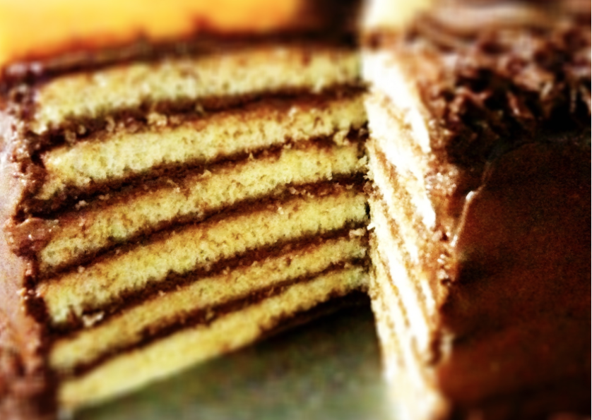 Order Seven Layer Cake  food online from Simon Indian Palace inc store, New York on bringmethat.com
