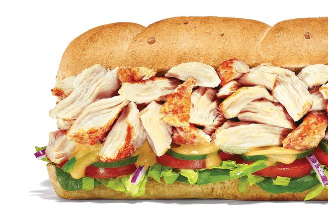 Order Honey Mustard Rotisserie-Style Chicken Footlong Pro (Double Protein) food online from Subway Bluff City on 11W store, Bluff City on bringmethat.com
