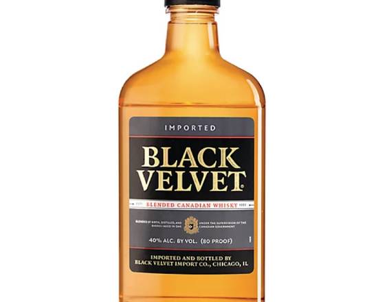 Order Black Velvet Canadian Whiskey 375ml food online from Rocket store, Imperial on bringmethat.com