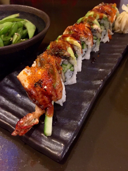 Order Dragon Roll food online from Arashi Sushi store, San Francisco on bringmethat.com