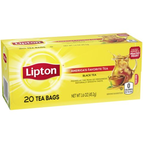 Order Lipton Tea Bags 20 Count food online from 7-Eleven store, Red Oak on bringmethat.com