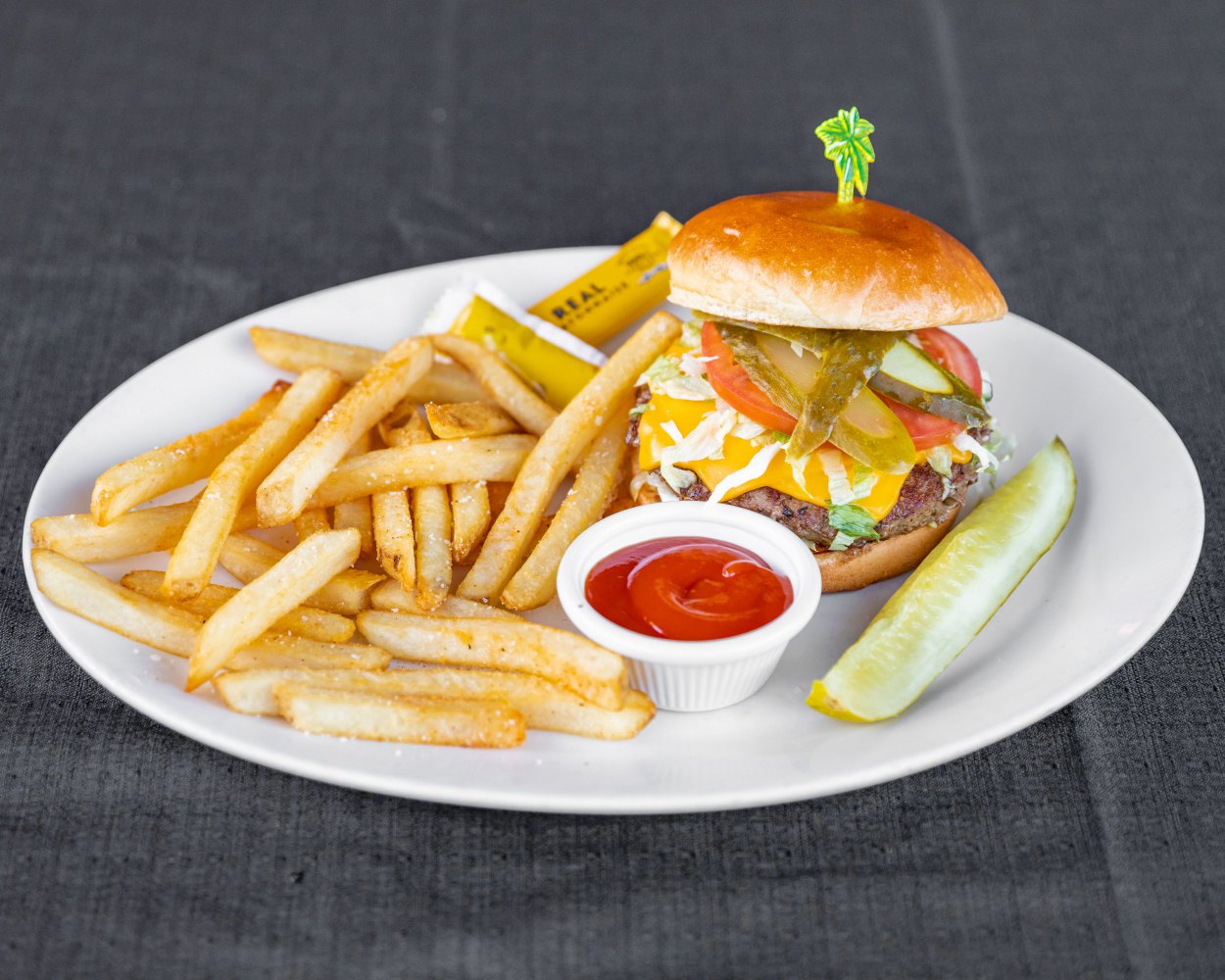 Order Cheeseburger in Paradise food online from Margaritaville store, San Antonio on bringmethat.com