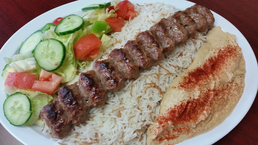 Order Lula Kabob Plate food online from Grill & garden restaurant store, Chicago on bringmethat.com