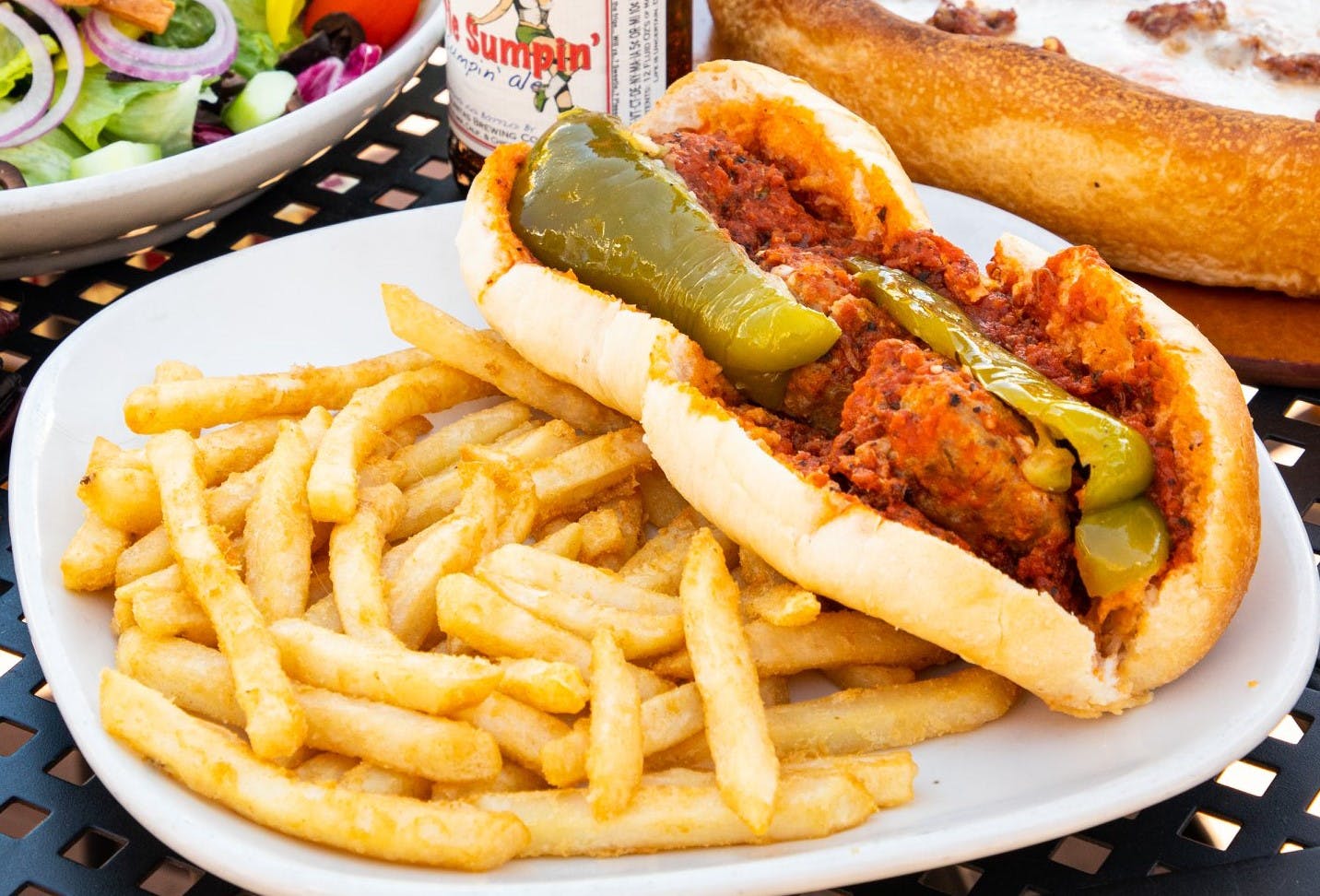 Order Meatball Sub - Sub food online from Connies Pizza By The Pier store, Chicago on bringmethat.com