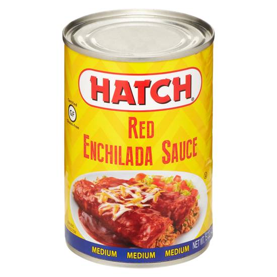 Order Hatch Medium Red Enchilada Sauce 15oz food online from Drinks At Your Door by Gopuff store, Santa Maria on bringmethat.com