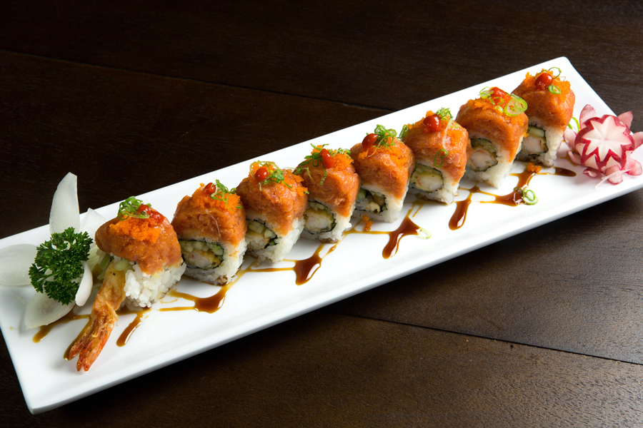 Order Hot Night Roll food online from Hi Sushi store, Bakersfield on bringmethat.com