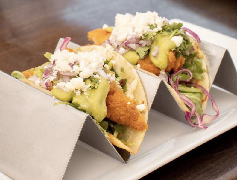 Order Organic Crispy Chicken Tacos food online from Tequila Escape store, Ridgefield on bringmethat.com