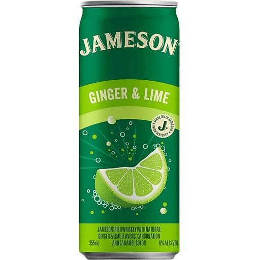 Order Jameson Cocktails Gin & Lime (4PK 355 ML) 139785 food online from BevMo! store, Citrus Heights on bringmethat.com