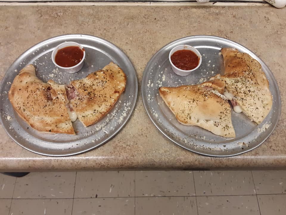 Order All Meat Calzone - Calzone food online from Rico's Pizza & Sub store, Elizabethton on bringmethat.com