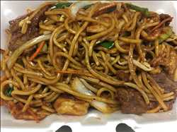 Order Party Tray House Lo Mein food online from Wok One store, Meadows Place on bringmethat.com