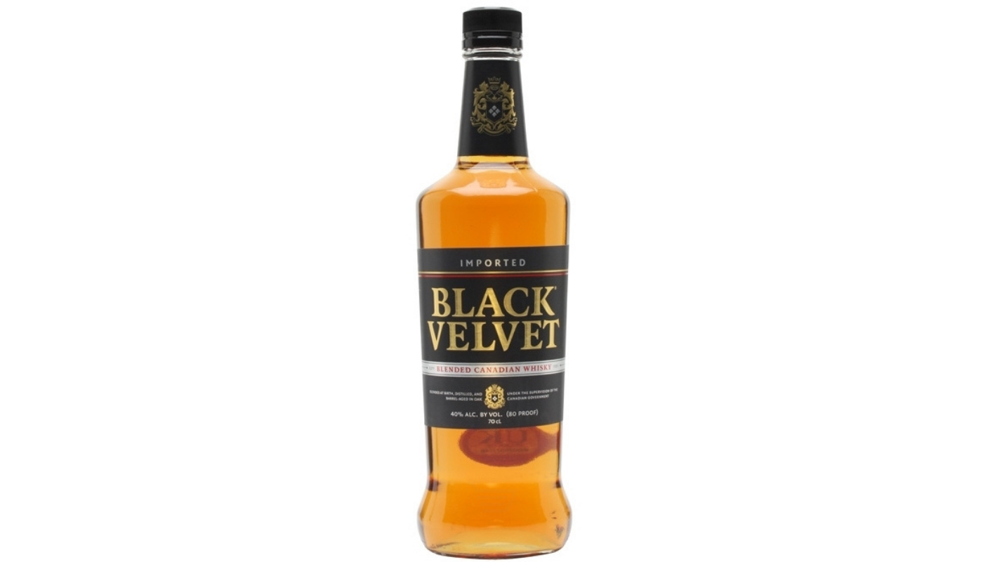 Order Black Velvet Blended Canadian Whisky Traveler 750mL food online from Far Western Liquor store, SANTA MARIA on bringmethat.com
