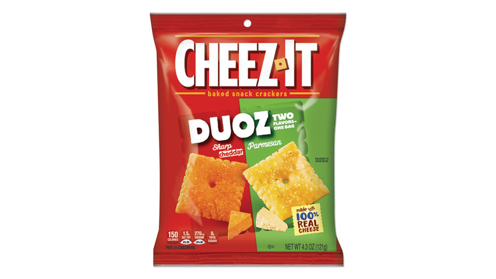Order Cheez-It Duoz food online from Lula Convenience Store store, Evesham on bringmethat.com