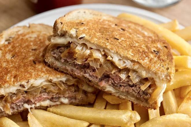 Order CLASSIC PATTY MELT food online from EGG’S ALE store, Philadelphia on bringmethat.com