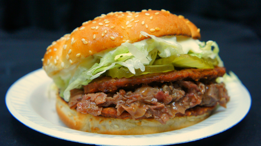 Order Big Beefer Sandwich food online from Cam Ham store, Huntington on bringmethat.com