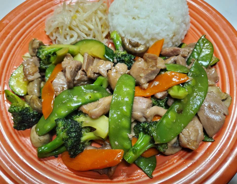 Order Chicken and Veggies food online from Hahn's Hibachi store, San Francisco on bringmethat.com