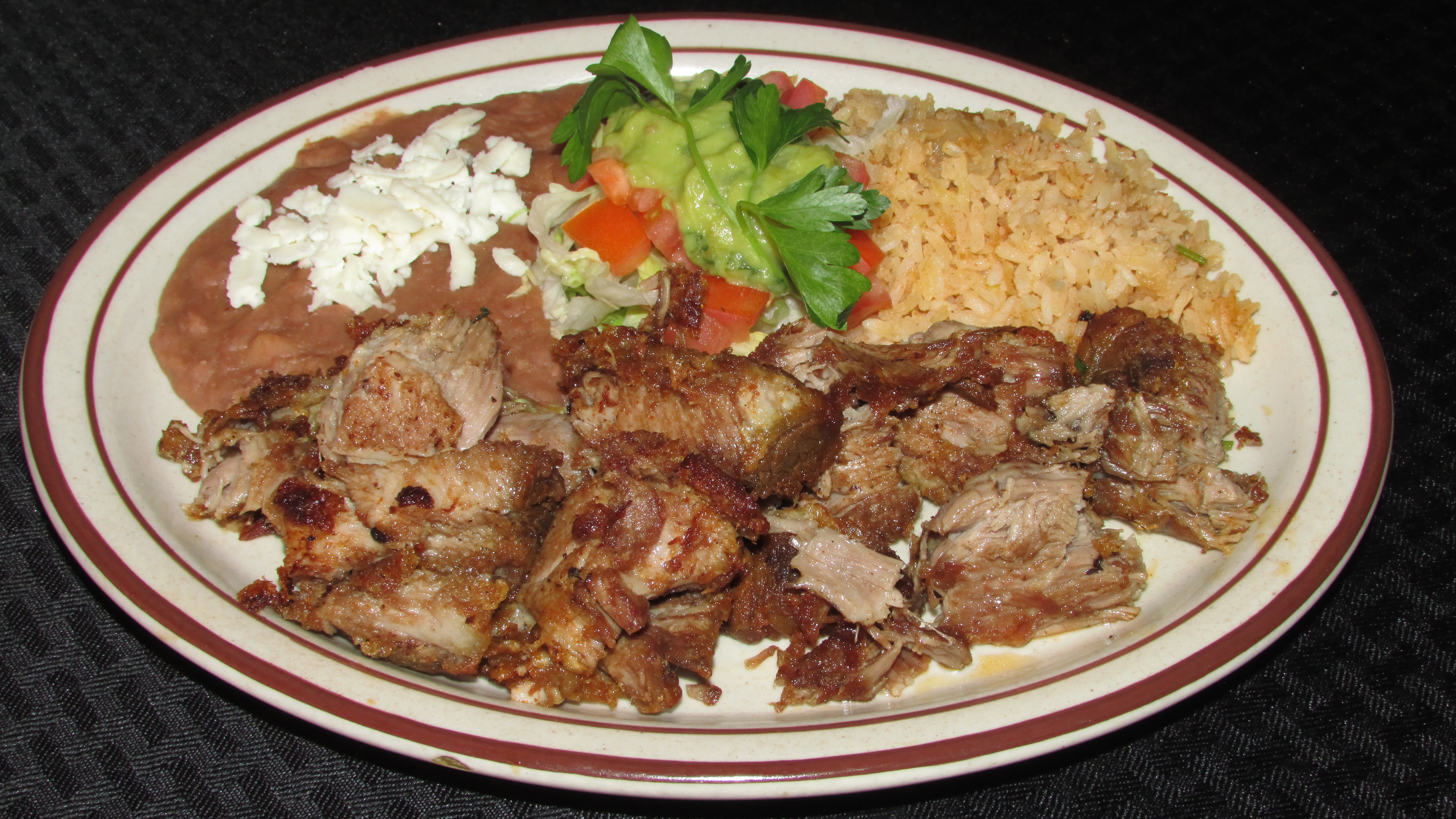 Order Carnitas Tepa Style food online from Tortillas Restaurant store, Cathedral City on bringmethat.com