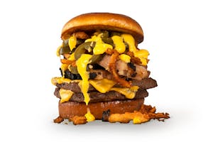 Order El Fuego Burger food online from Wild Burger store, Las Vegas on bringmethat.com