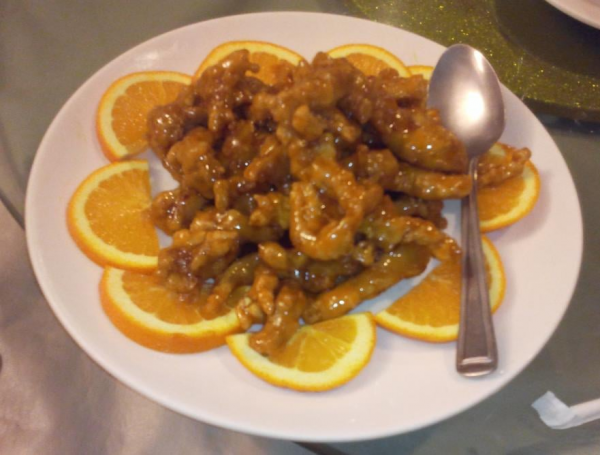 Order D13. Orange Chicken food online from Joyful House store, Castro Valley on bringmethat.com