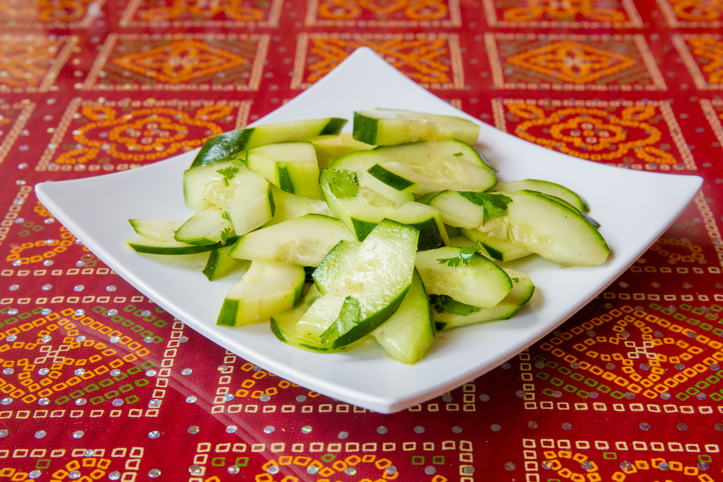 Order Cucumber Salad food online from Aamar Indian Restaurant store, Los Angeles on bringmethat.com