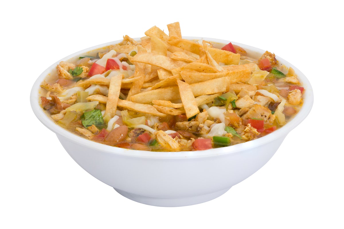 Order Chicken Tortilla Soup food online from Pollo Regio store, Dallas on bringmethat.com