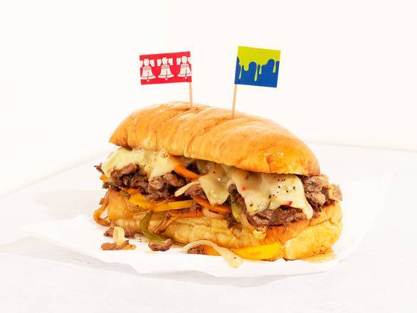 Order Roasted Pepper Cheesesteak food online from Philly Fresh Cheesesteaks store, Arlington on bringmethat.com
