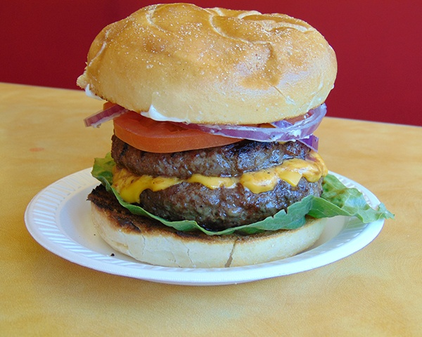 Order Classic Burger food online from Cluck-U Chicken store, Eatontown on bringmethat.com