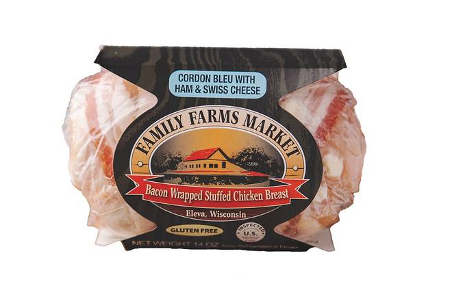 Order Chicken Breast Bacon Wrap Cordon Blue food online from KWIK STAR #1107 store, Cedar Rapids on bringmethat.com