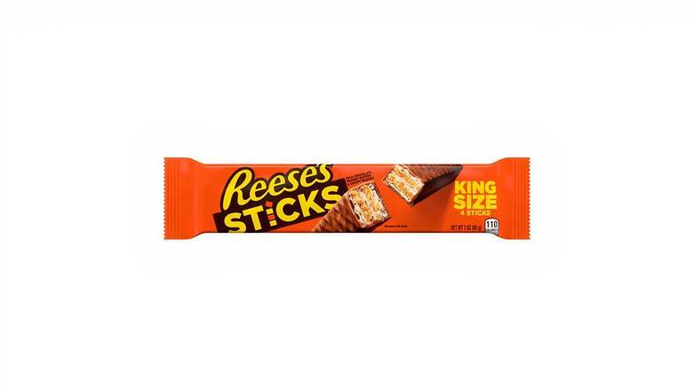Order Reese's Sticks Milk Chocolate Peanut Butter Wafer Candy, King Size food online from Mac On 4th store, Alton on bringmethat.com