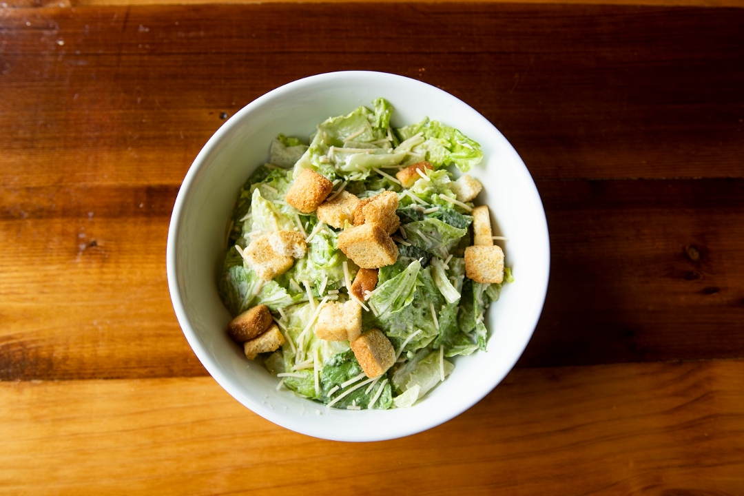 Order LRG Caesar Salad food online from Fat Boy Pizza store, Metairie on bringmethat.com