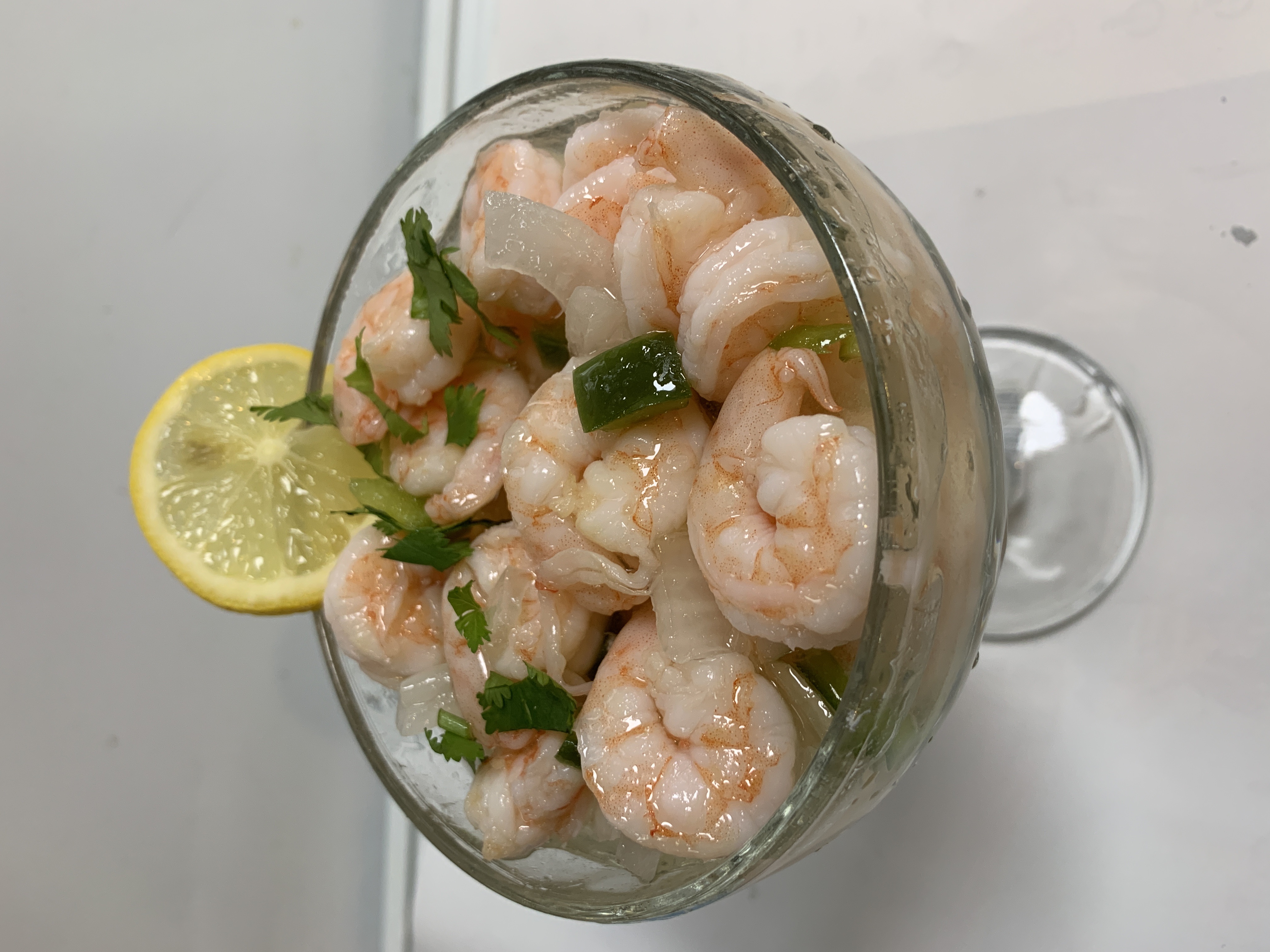 Order 51C. Shrimps Ceviche food online from Jamaica fish market store, Richmond Hill on bringmethat.com