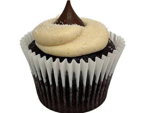 Order Peanut Butter Blossom Cupcake (gf) food online from Carytown Cupcakes store, Richmond on bringmethat.com