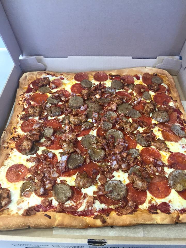 Order Meat Lovers Pizza food online from Big Z Pizza store, Newark on bringmethat.com