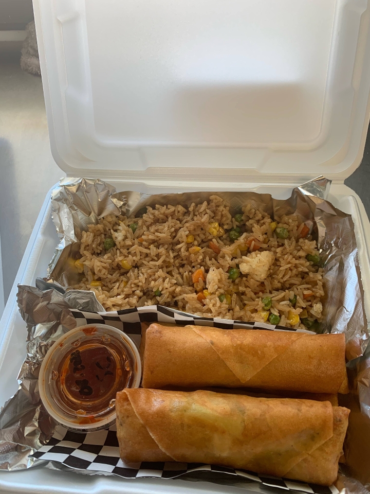 Order 2 Egg Rolls w/ 1 Side food online from The Roll Up store, Killeen on bringmethat.com
