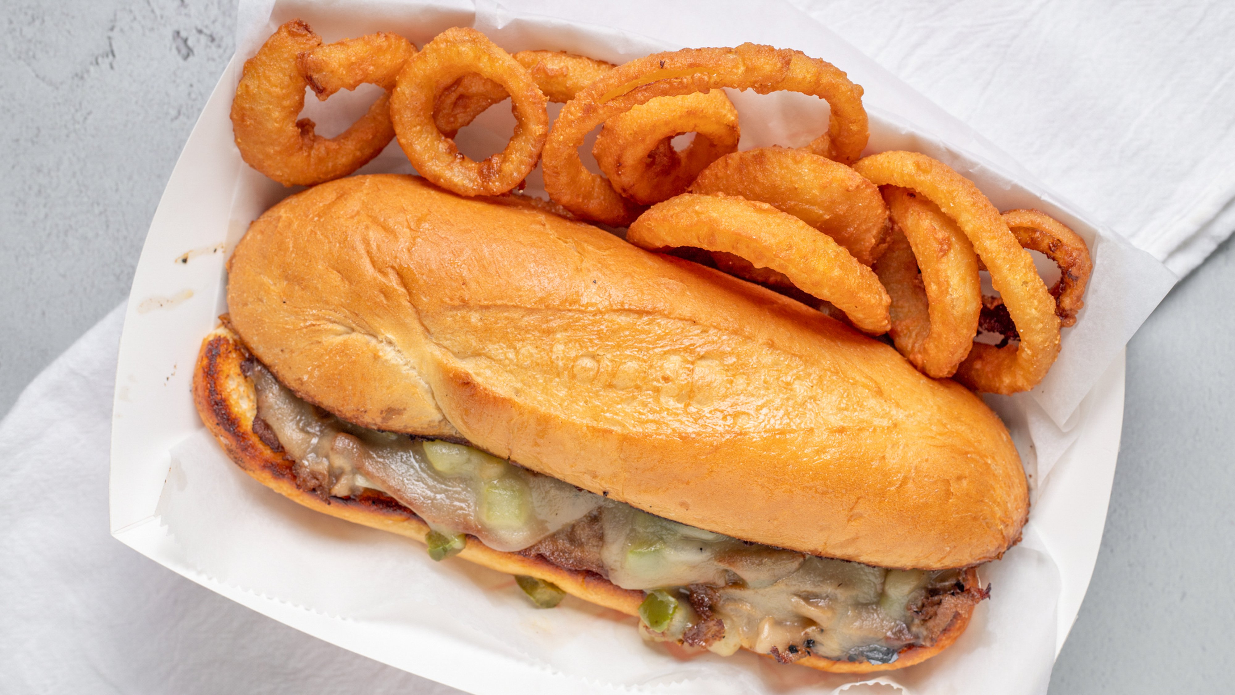 Order Beef Philly food online from Wing Ranch store, Brookhaven on bringmethat.com