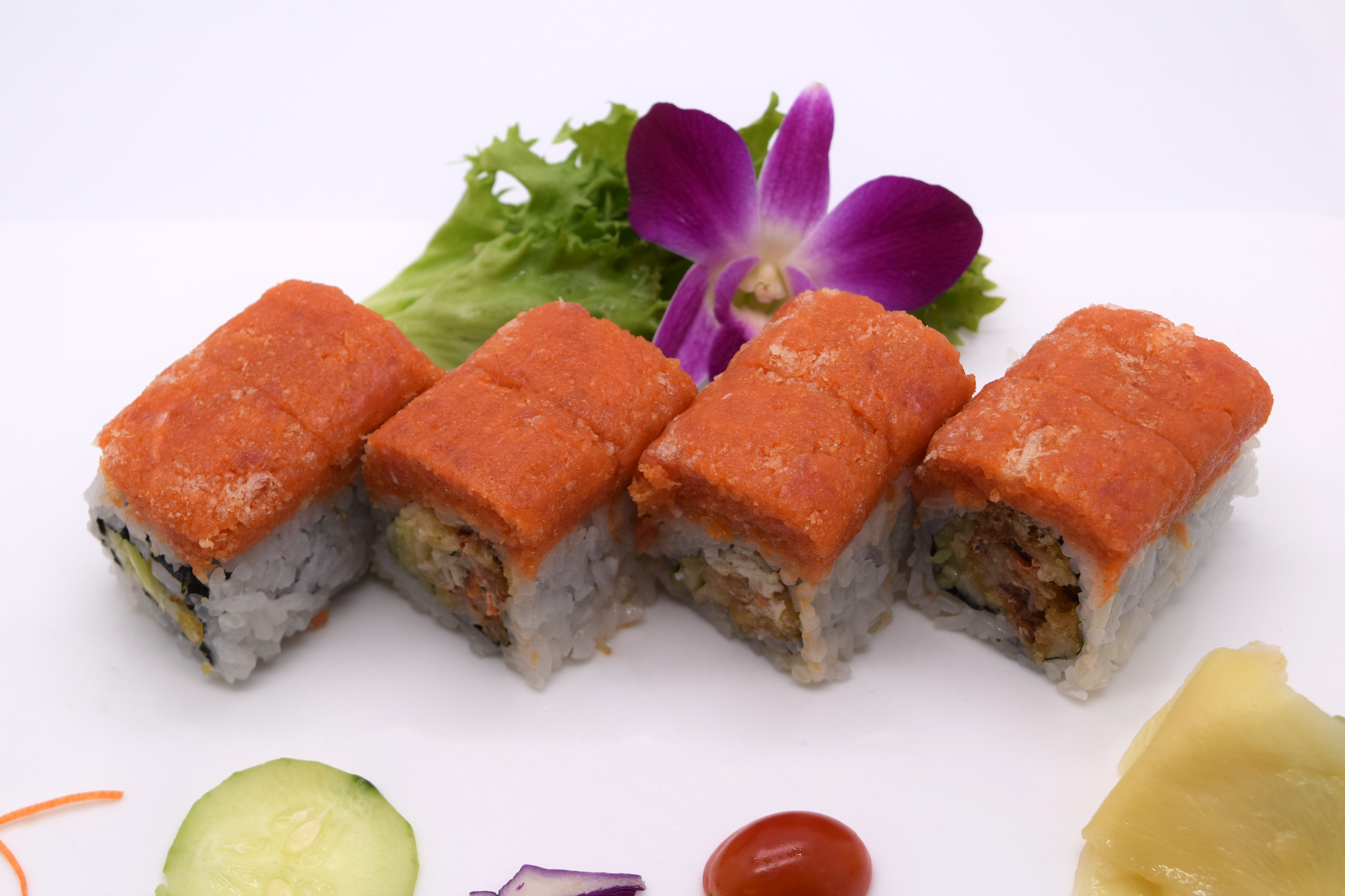 Order Spider Wing Roll food online from Mizu Japanese Restaurant store, Niles on bringmethat.com