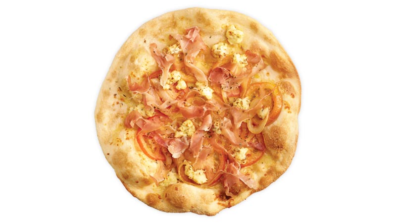 Order Prosciutto Ham and Herb Cheese Pizza food online from Yellow Cab Pizza store, Honolulu on bringmethat.com