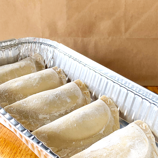 Order 6 Empanadas (Frozen) food online from Lalas Argentine Grill store, Los Angeles on bringmethat.com