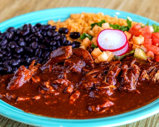 Order Chicken Mole Entree food online from Papalote Mexican Grill store, SF on bringmethat.com