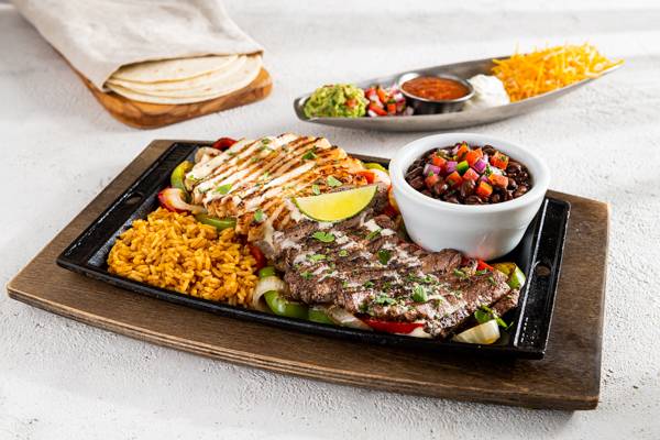 Order Mix & Match Fajitas food online from Chili Grill & Bar store, Peachtree City on bringmethat.com