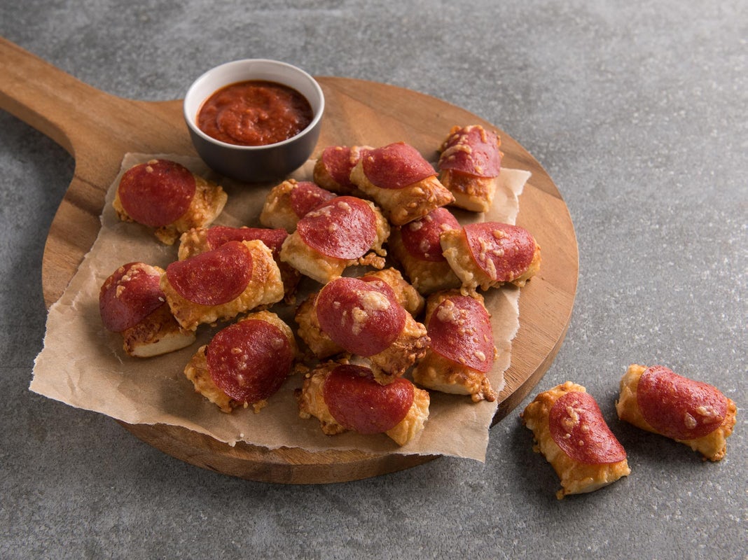 Order Pepperoni Pretzel Nuggets food online from Auntie Anne's store, Ann Arbor on bringmethat.com