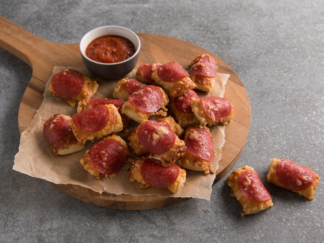 Order Pepperoni Pretzel Nuggets food online from Auntie Anne store, Anchorage on bringmethat.com